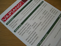 Vapiano+meny - Vapiano är min räddning i Tallinn