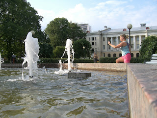 G%C3%A5ende+utfall+i+park - Härlig morgonträning i Tallinn