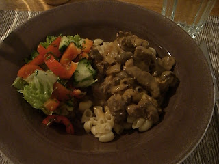 Oxfil%25C3%25A9pasta - Oxfilésås med pasta