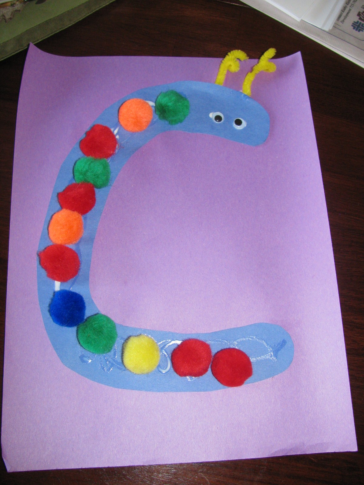 See what we did today: C is for Caterpillar!