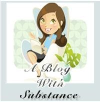 A BLOG WITH SUBSTANCE AWARD
