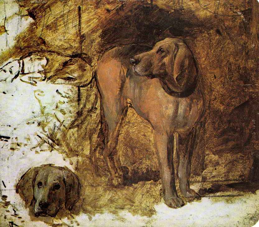 Pre Raphaelite Art William Holman Hunt Hounds