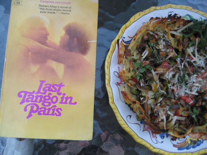 Last Tango in Paris and Vegetarian Tart with Hash Brown Crust