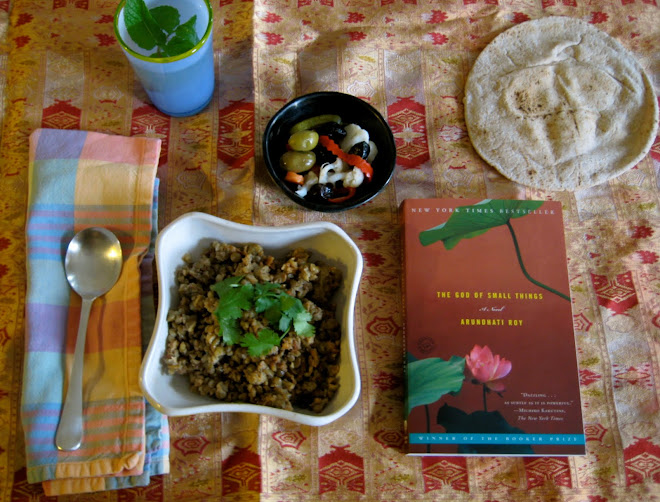 Mujadara with Pickles and Arundhati Roy, The God of Small Things