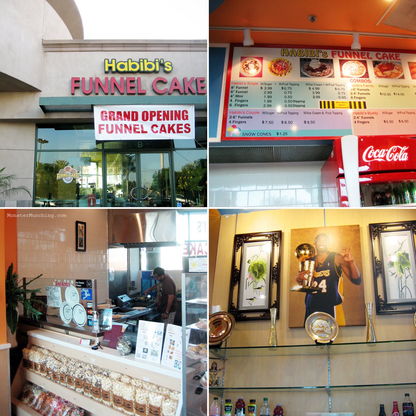 Monster Munching Habibi's Funnel Cakes Tustin