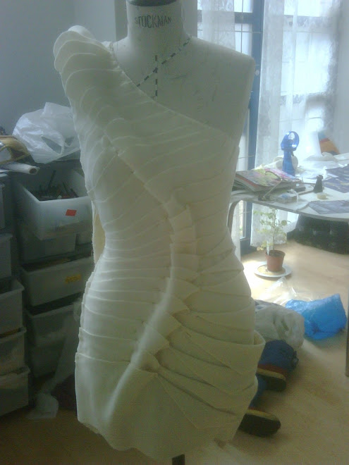 The dress i made for All Walks Beyond The Catwalk