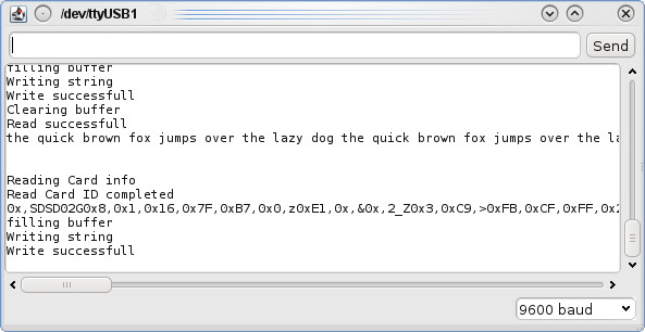Coffee, bits and bikes: Arduino interface to SD Card