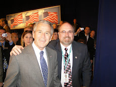 Mike with President George W. Bush 2007