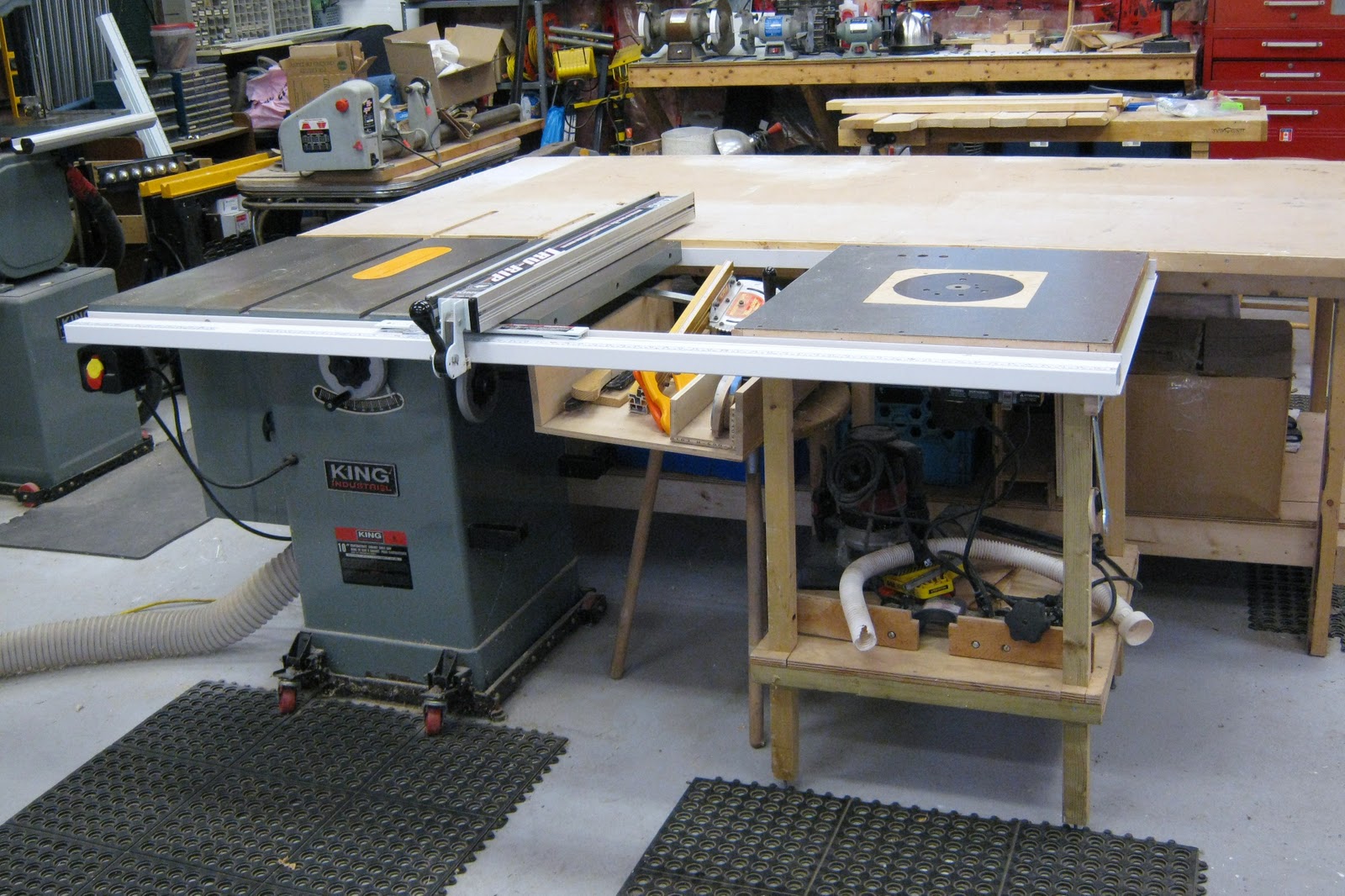 WP Wood Working Table Saw Fence Extention