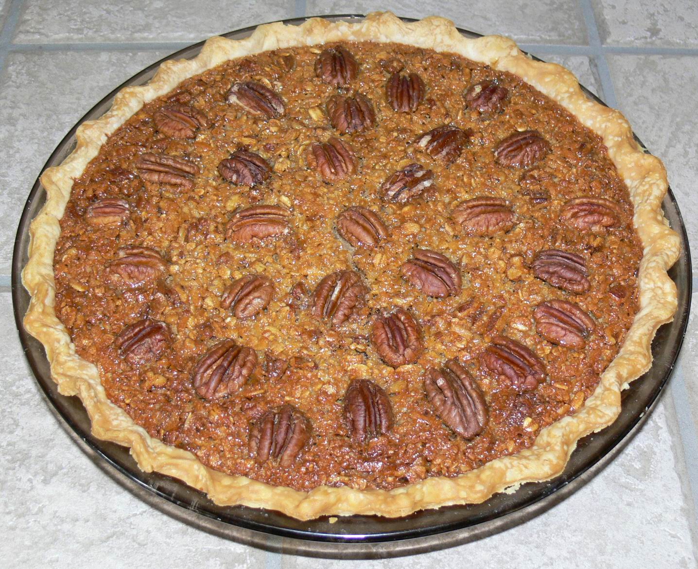 In the Kitchen with Jenny Oatmeal Pecan Pie