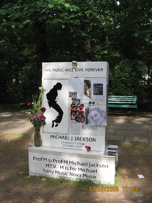 Michael Jackson în Herăstrău