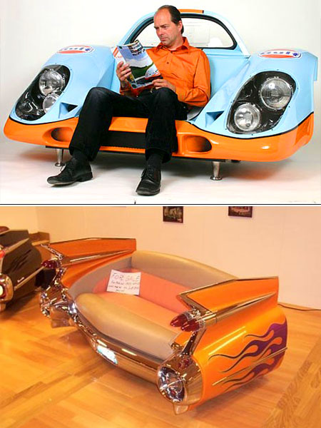 超酷的設計 !!《 汽車模型創意 Sofa 》