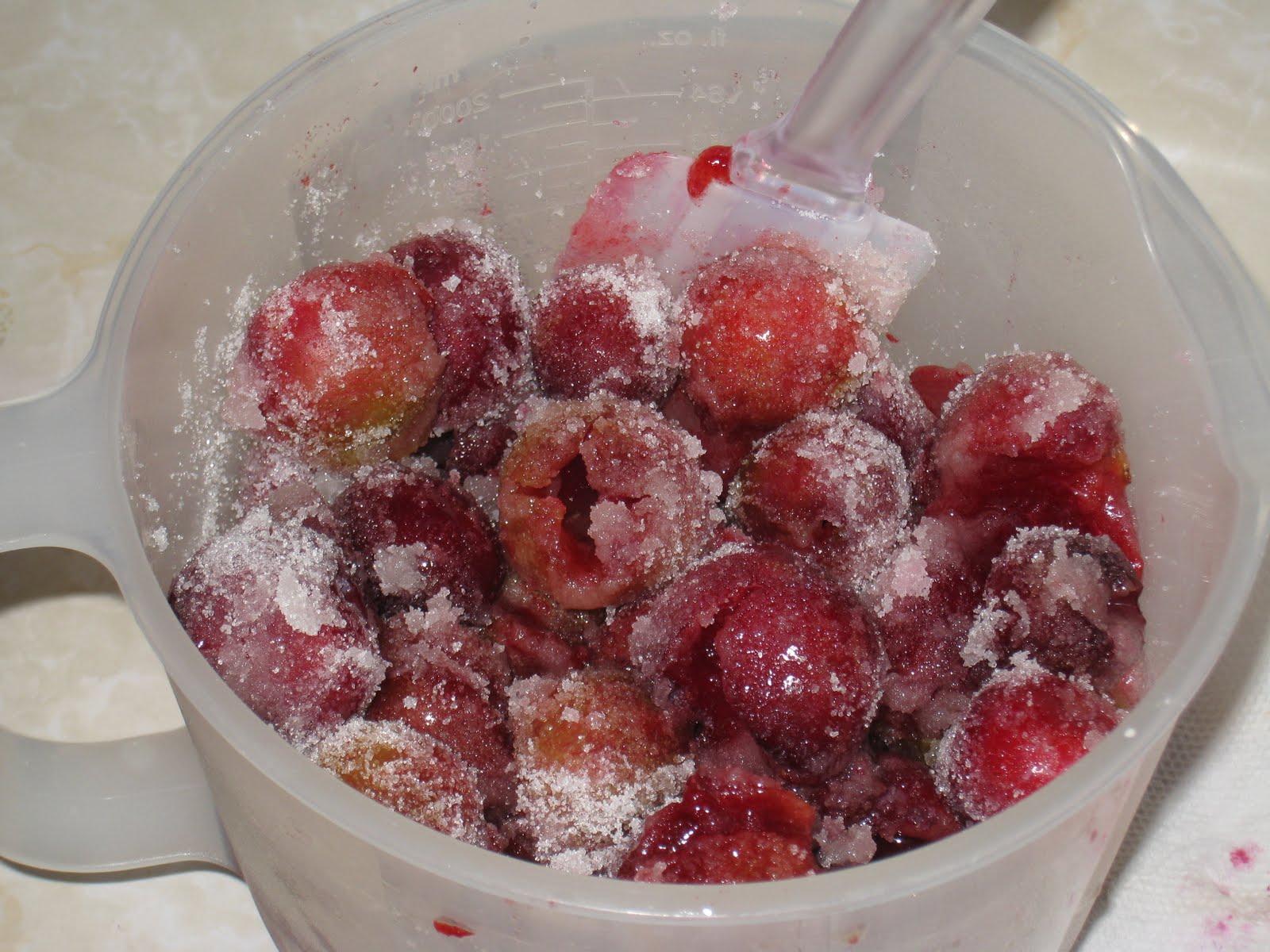 I Hear Them All Freezing Plums