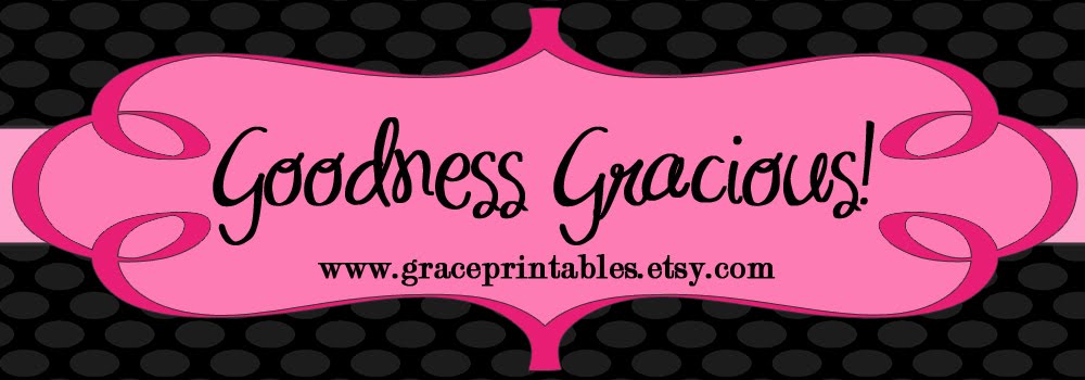 Grace Printables - DIY Printable Party, Baby Shower And Wedding Projects Etsy