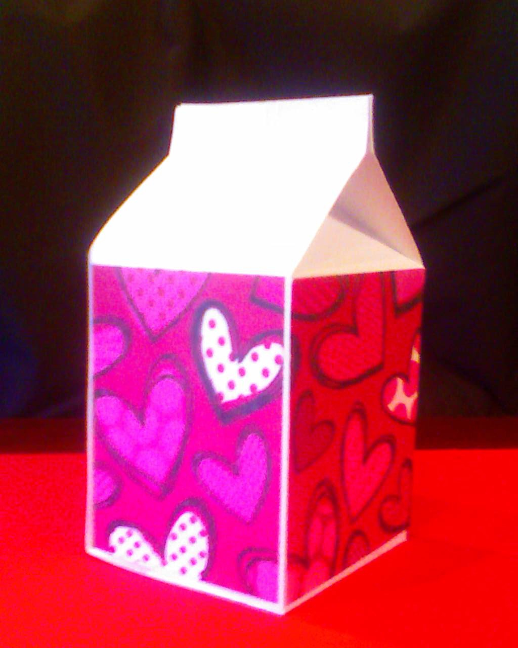 Circle of Friends Crafts Mini Milk Carton
