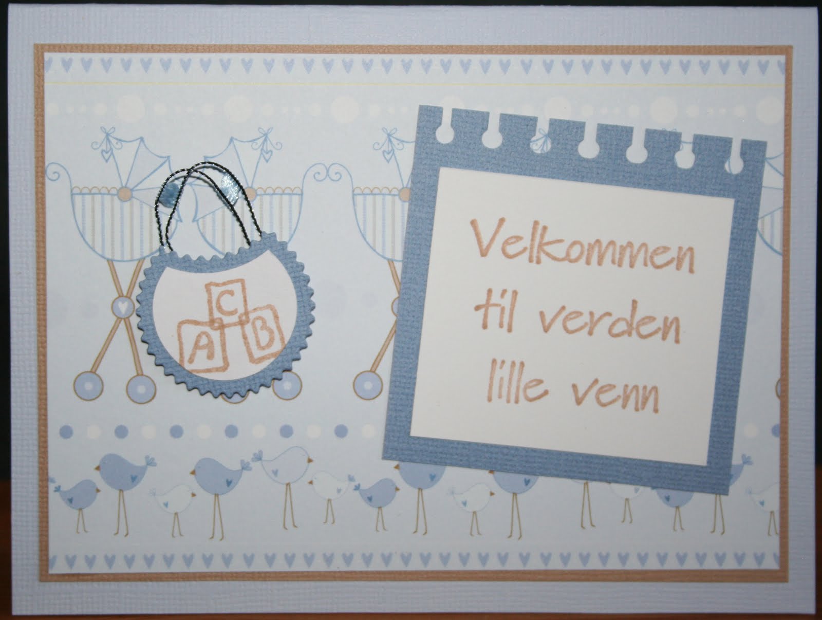 Arnhilds Kreative Hender: Noen nye babykort.