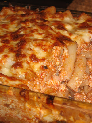 Gluten-Free Bay: Reduced Fat Cheesy Baked Ziti for Shavuot and Every Day