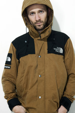 Podgeopedia: Black and White, Simple: The North Face/Supreme Mountain
