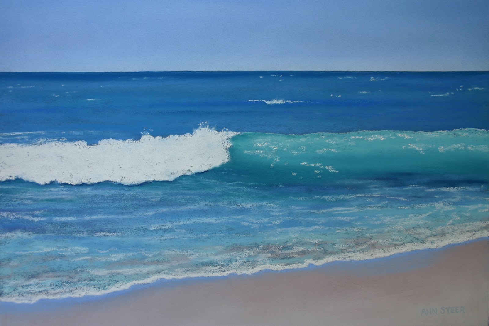 Ann Steer Gallery - Beach Paintings and Ocean Art: Beach Artwork