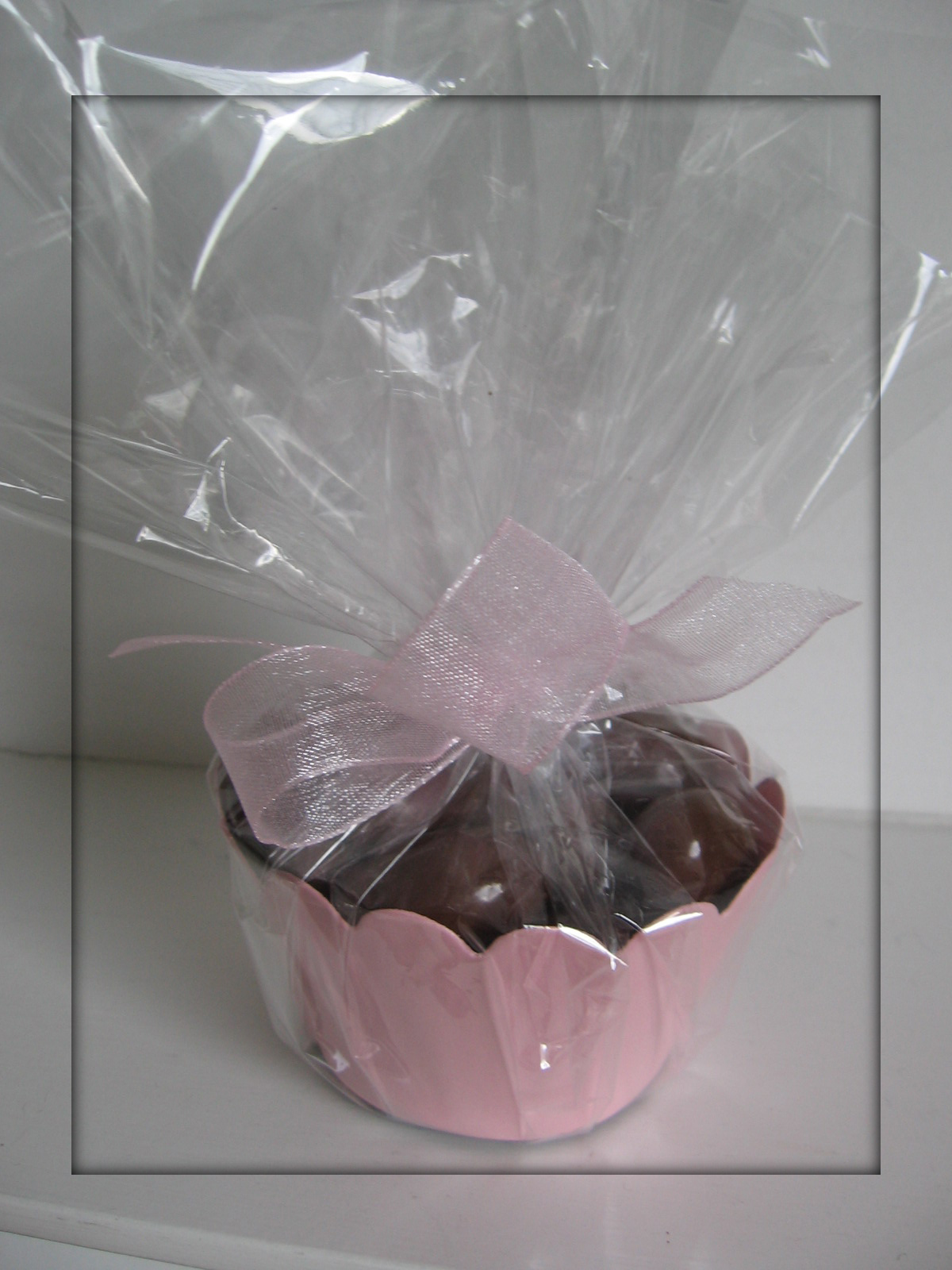 The Essential Packaging Store Blog Party favors using cupcake wrappers