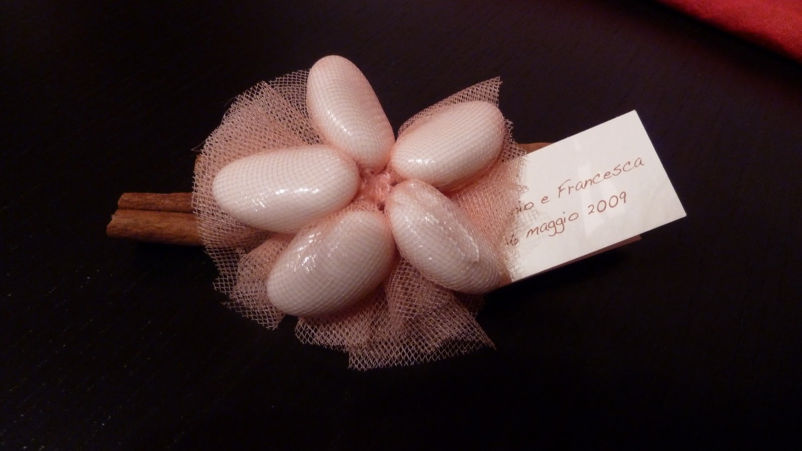 Profumo di matrimonio SEGNA POSTO