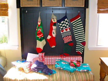 And stockings hung in the rental with care ....
