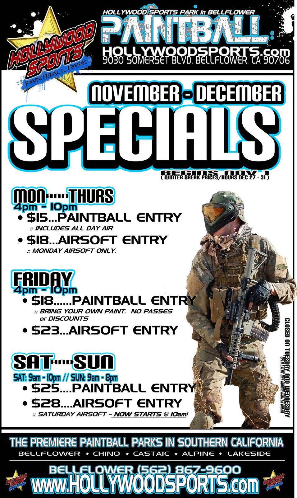 Hollywood Sports Paintball Park