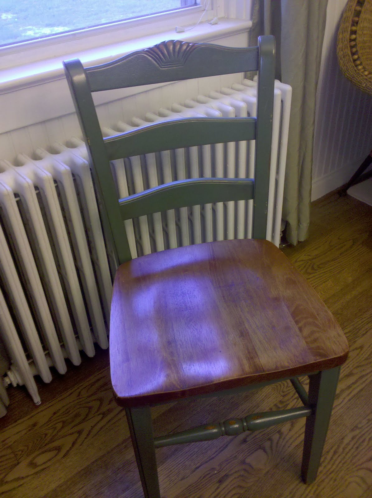 Thrifty Momma Treasures Recovering dining room chairs