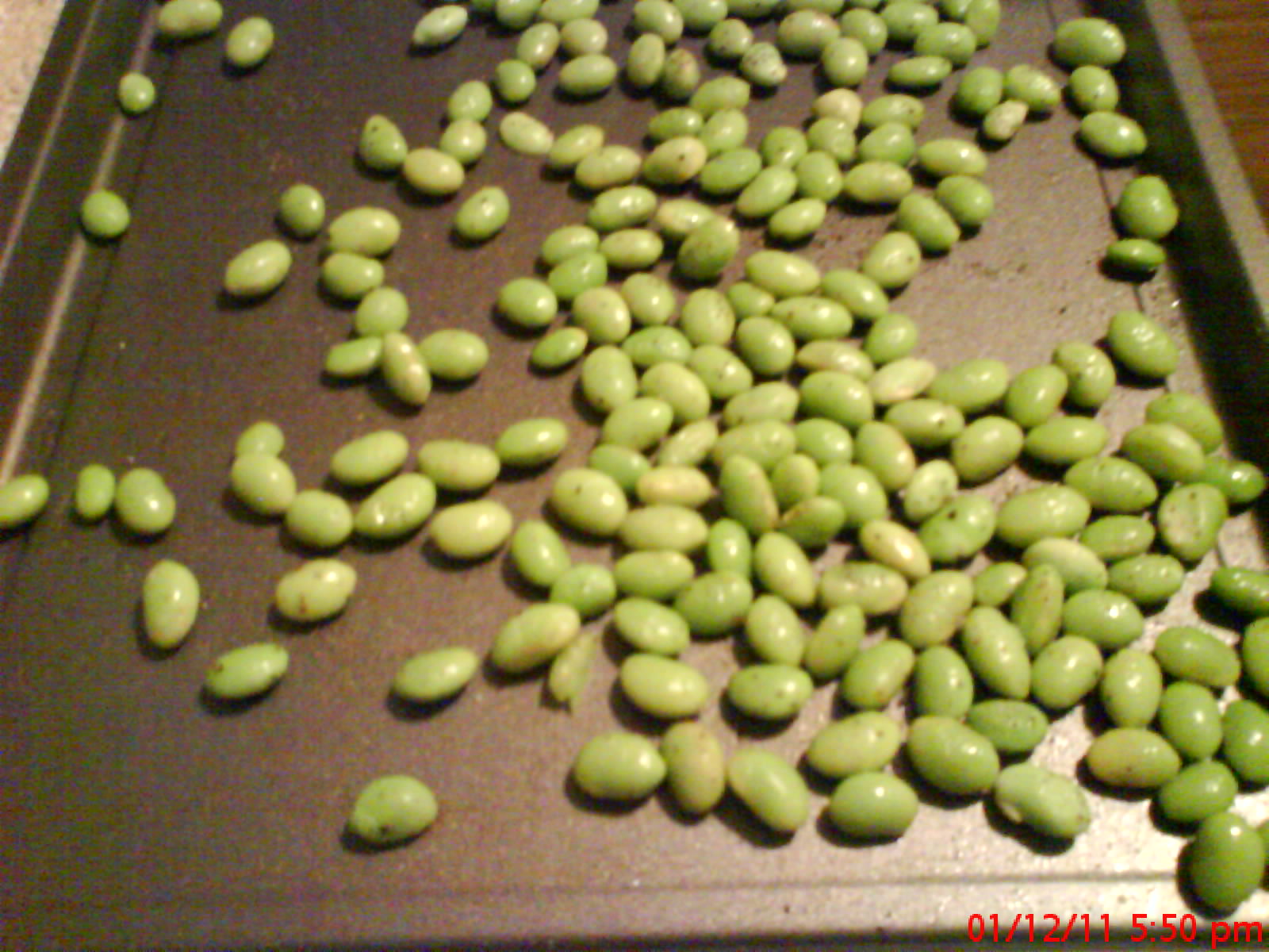 VegetarianRecipes: Oven Roasted curried Edamame