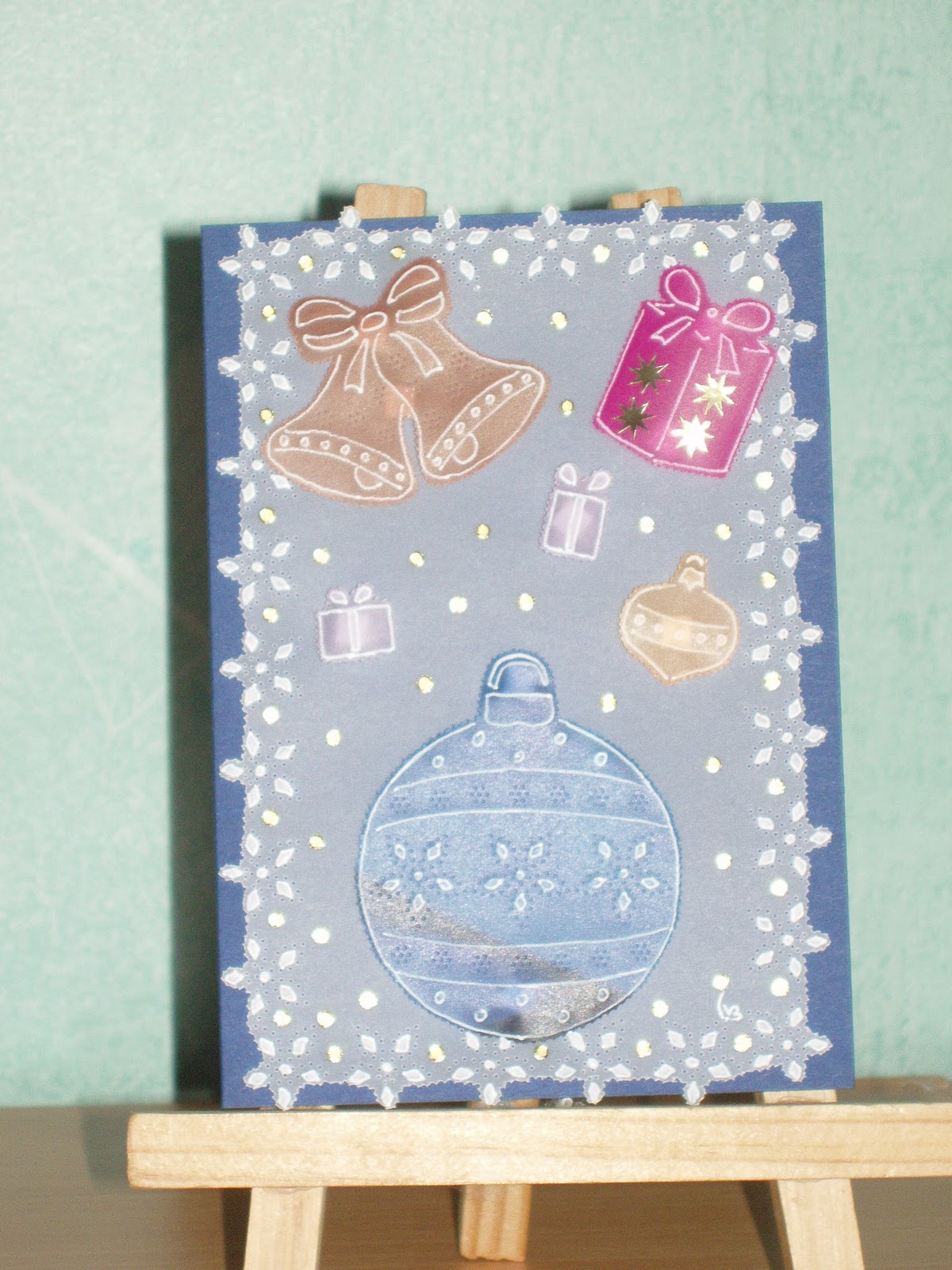 DENTELLE DE PAPIER: cartes de noél