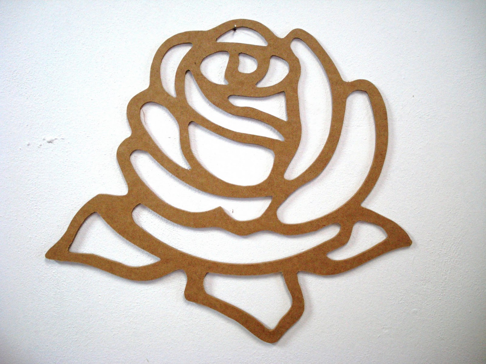 Rosas en mdf - Imagui