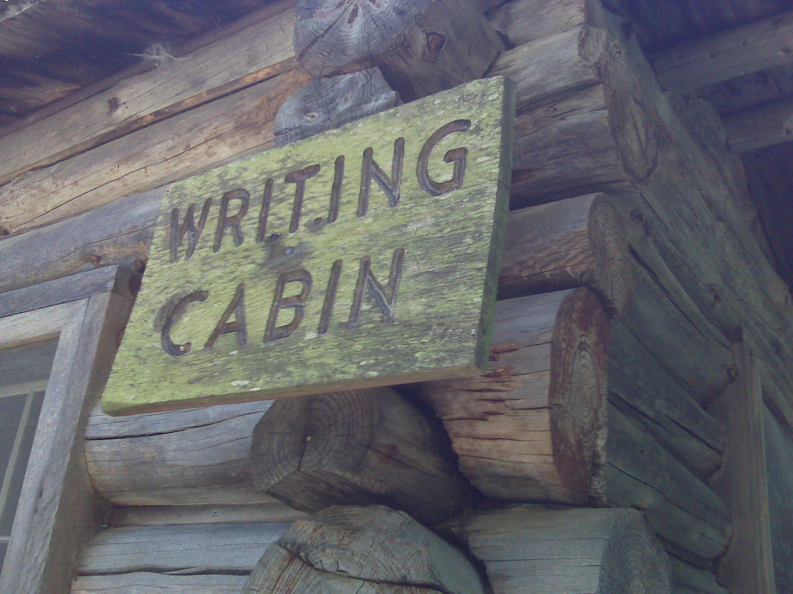 Writing Cabin Back to the Writing Cabin