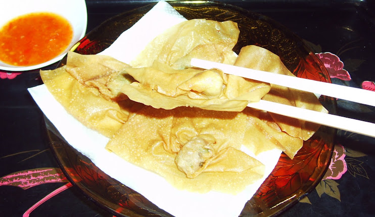 pangsit goreng kulit ekstra tipis