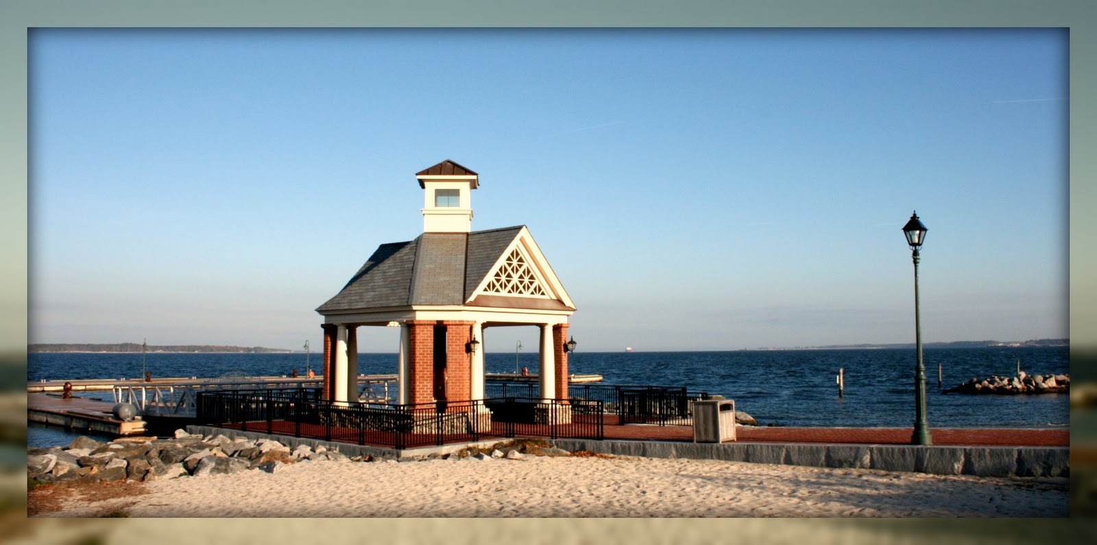 Living In Williamsburg, Virginia Riverwalk Landing Gazebo, Yorktown
