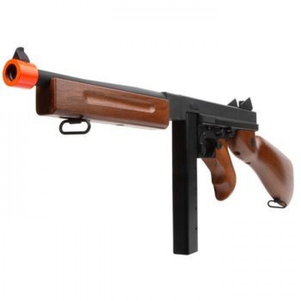 LICENSED THOMPSON M1A1 466FPS FULLMETAL BODY AEG SUBMACHINE GUN AIRSOFT GUN