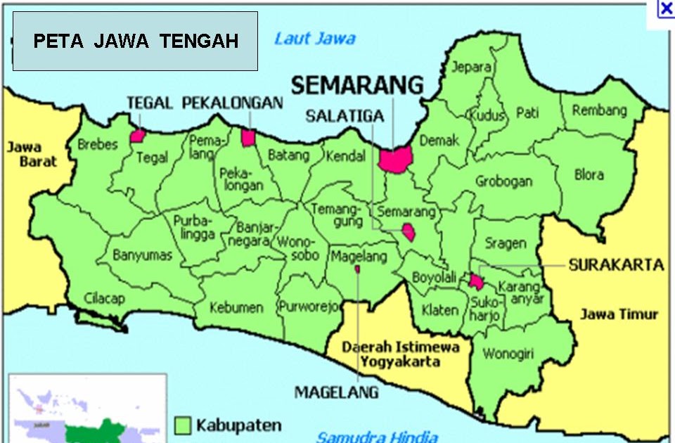 18+ Peta Buta Jawa Tengah, Paling Baru!