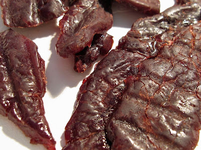 blueberry flavored beef jerky