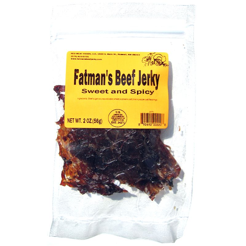 Fatman's Beef Jerky Sweet & Spicy Beef Jerky Reviews