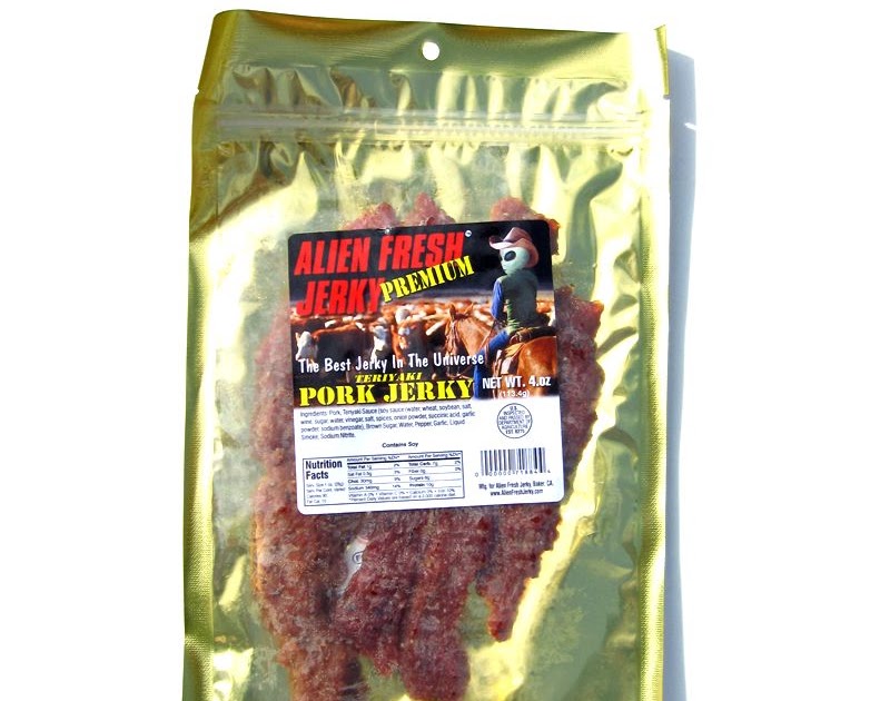Alien Fresh Jerky Teriyaki Pork Beef Jerky Reviews