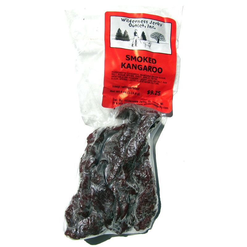Wilderness Jerky Outlet Smoked Kangaroo Beef Jerky Reviews