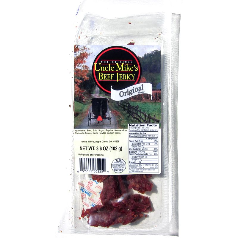 Uncle Mike's Beef Jerky Original Beef Jerky Reviews