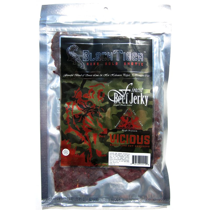 Black Tiger Beef Jerky Vicious Beef Jerky Reviews