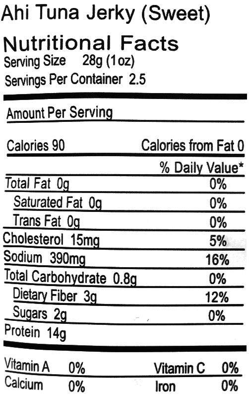 Itsumo Ahi Tuna Jerky Sweet Beef Jerky Reviews