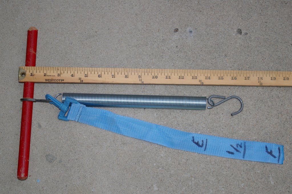 The LMIC (Look Mom I'm Camping) Simple Spring Scale for Propane Tank