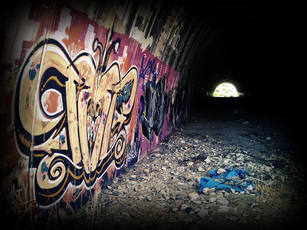 Photos taken with an HTC Magic Graffiti Tunnel