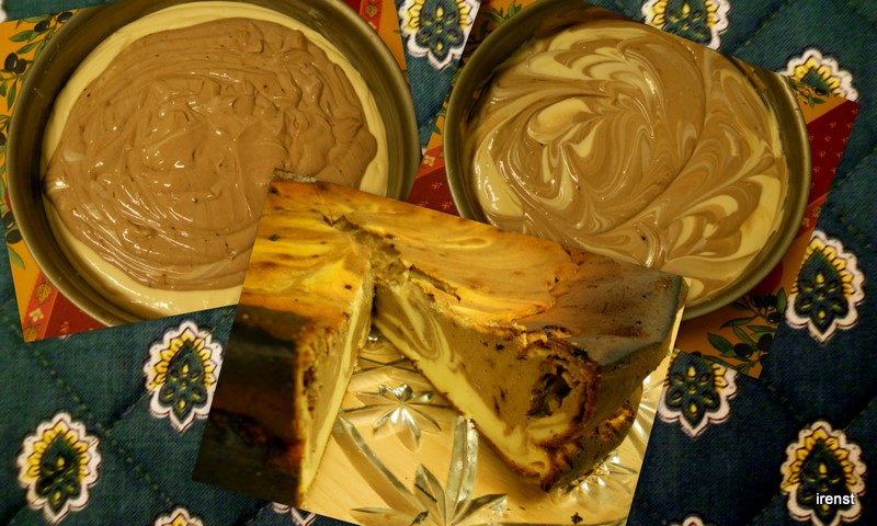 Irène`s Leckereien♥: Marmor-Käsekuchen