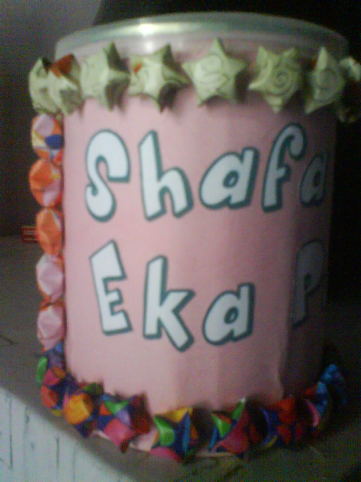 ~ My Life, My Story ~: Daur Ulang Kaleng Menjadi Celengan