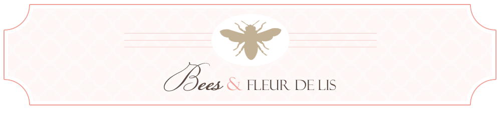 Bees and Fleur de lis