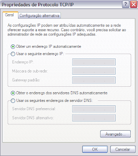 Configuração do Protocolo TCP/IP