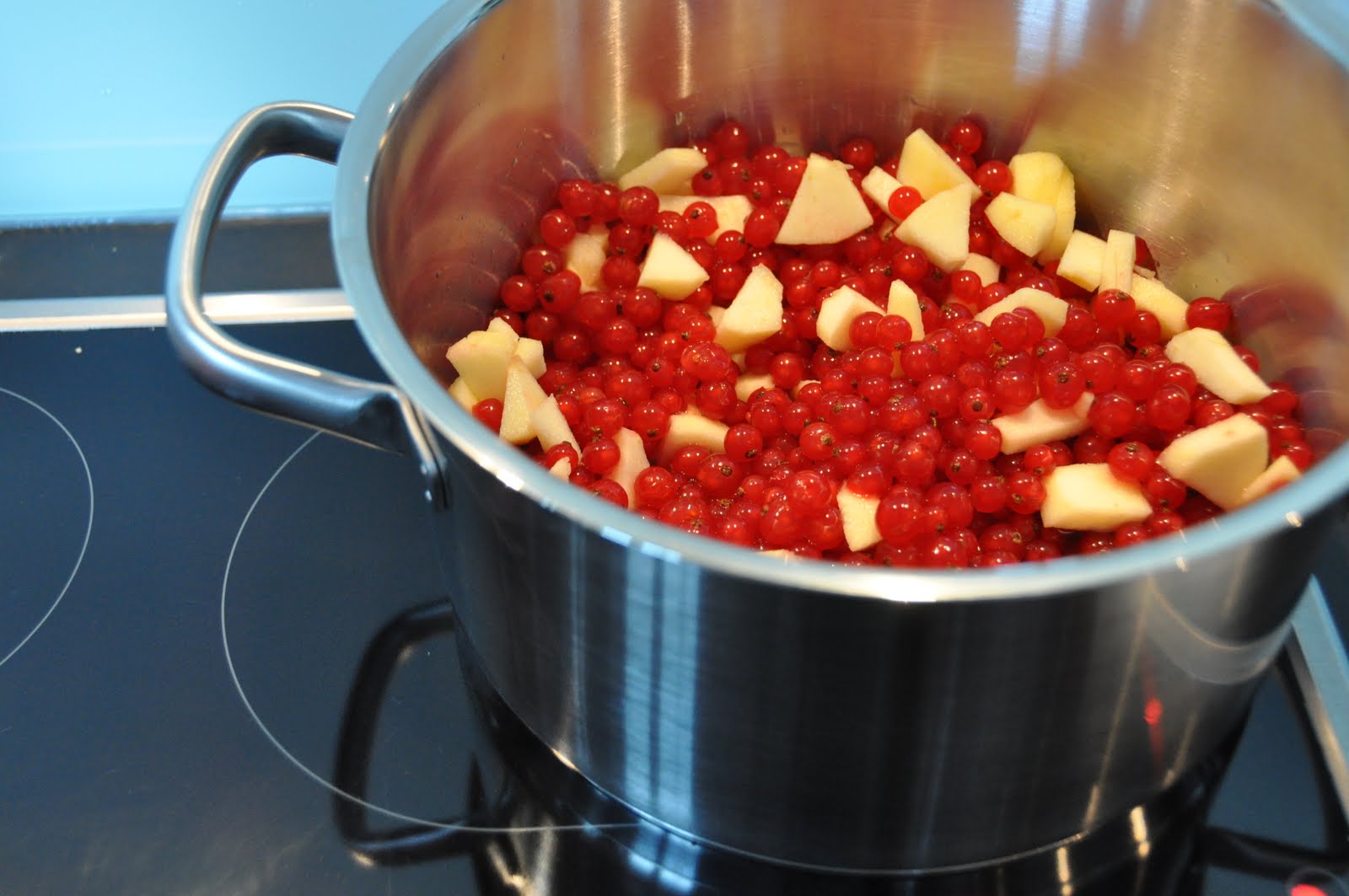 eine prise herzblut: Johannisbeer-Apfel-Gelee mit Vanille